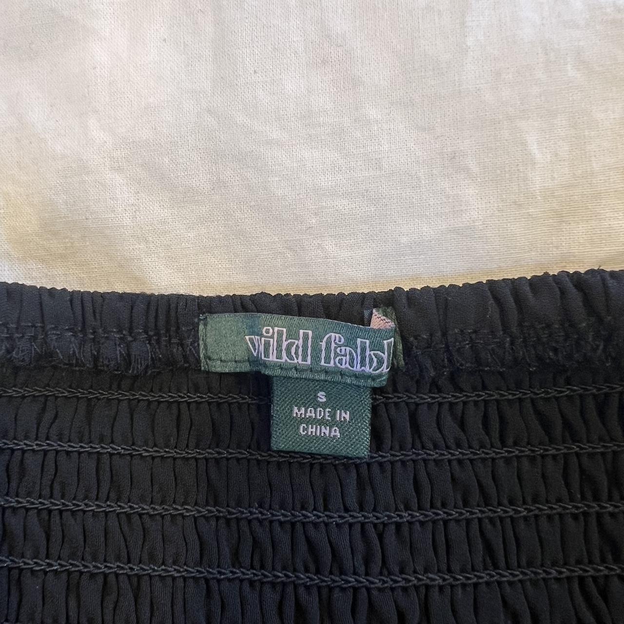 Wild Fable black skirt super cute size: S never worn - Depop