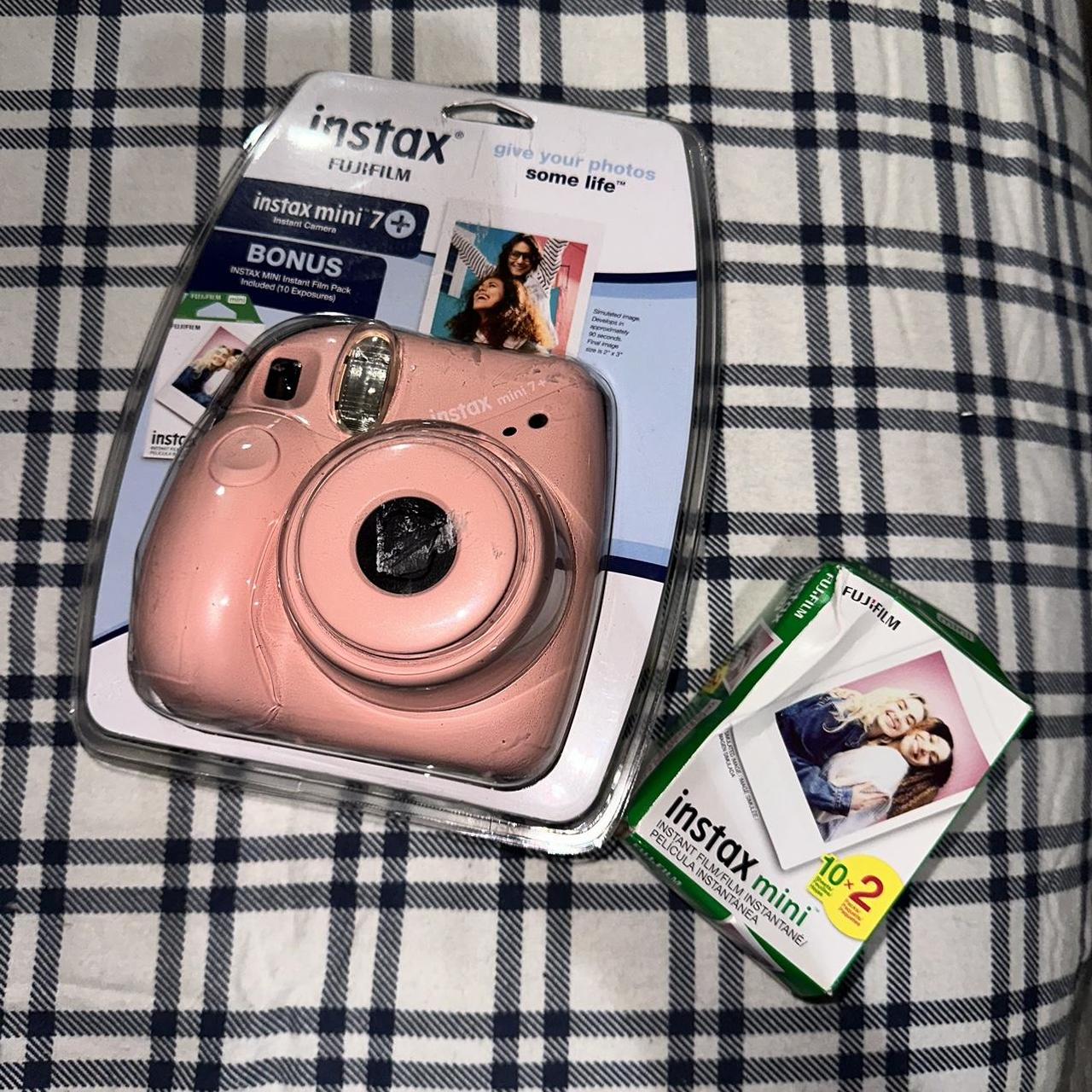 Instax Mini 7+ Brand new with 2 additional rolls of... - Depop