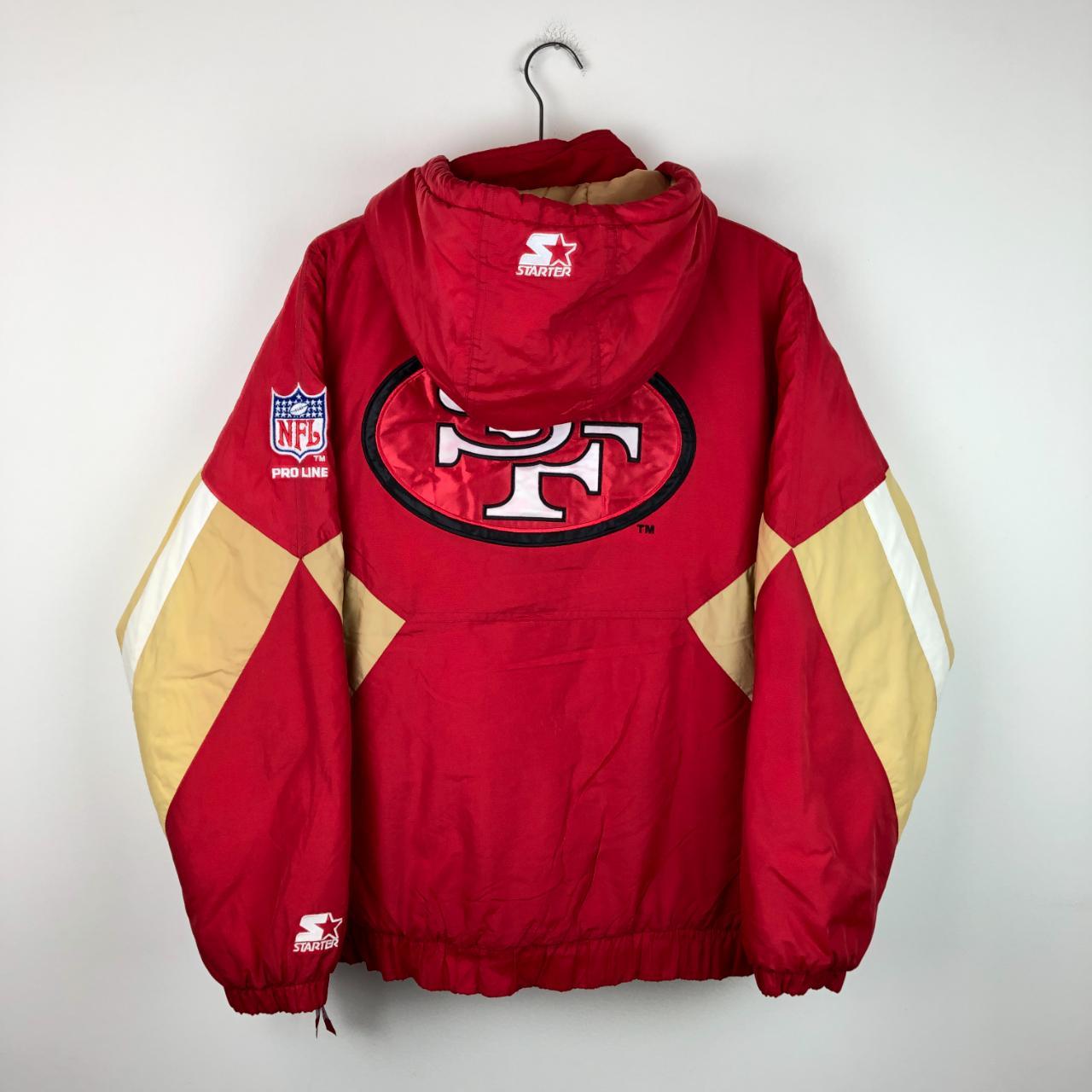 Vintage starter pro line San Francisco 49ers jacket. - Depop