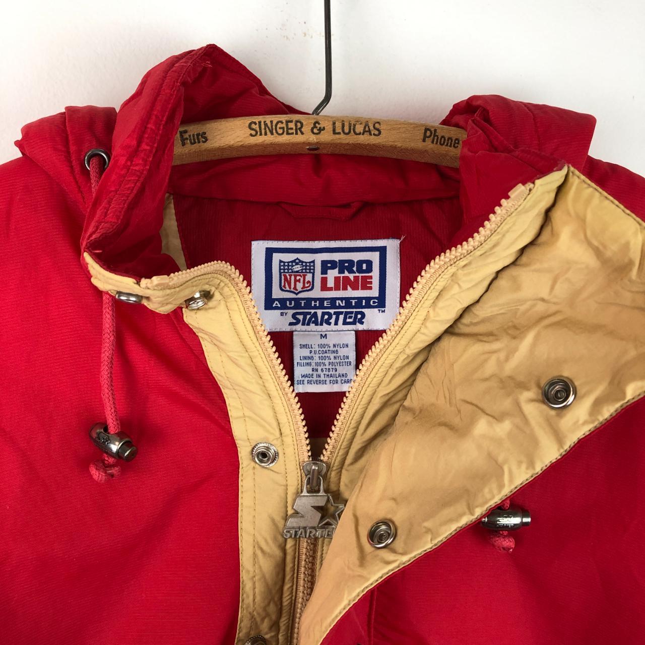 Vintage starter pro line San Francisco 49ers jacket. - Depop