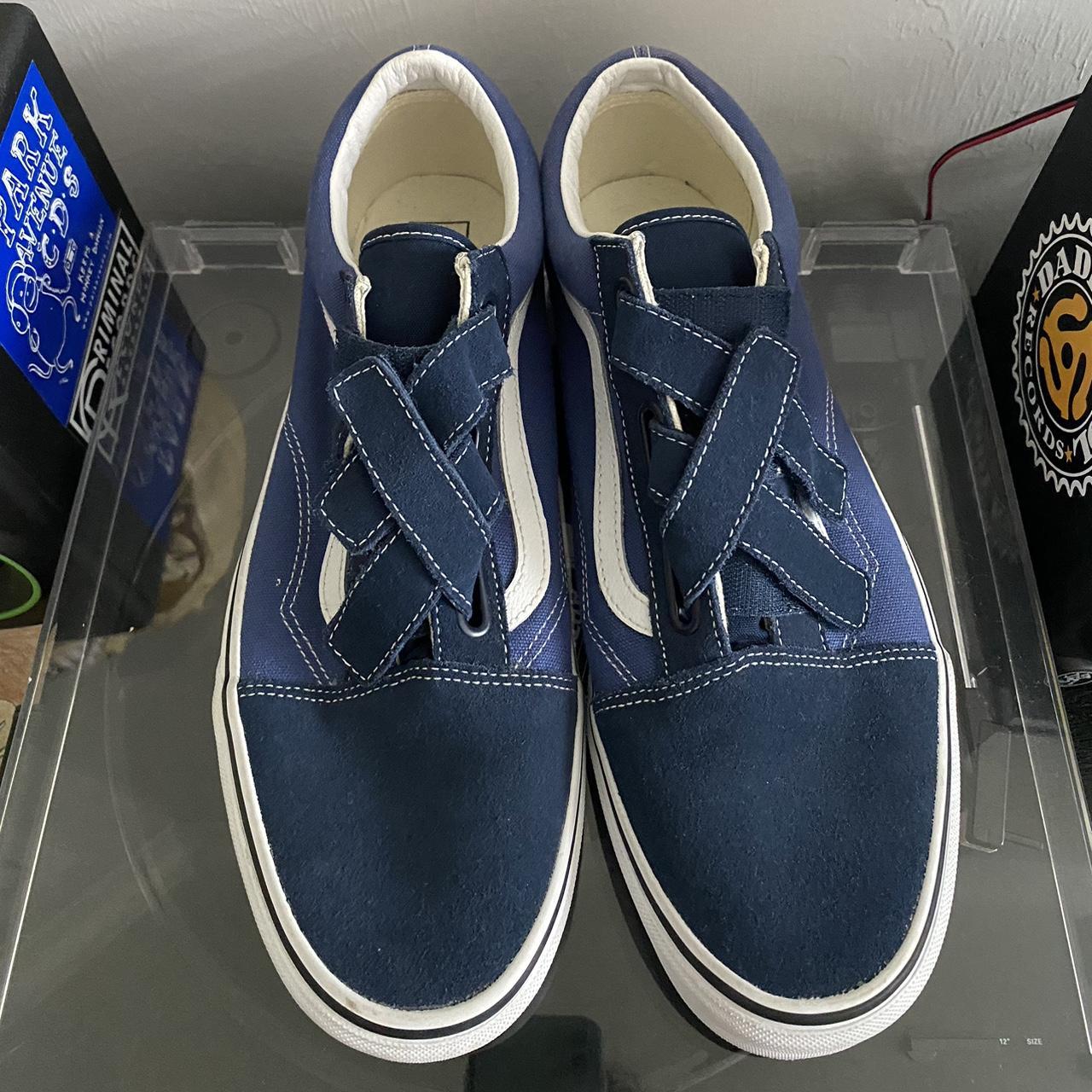 Vans 2025 velcro blue