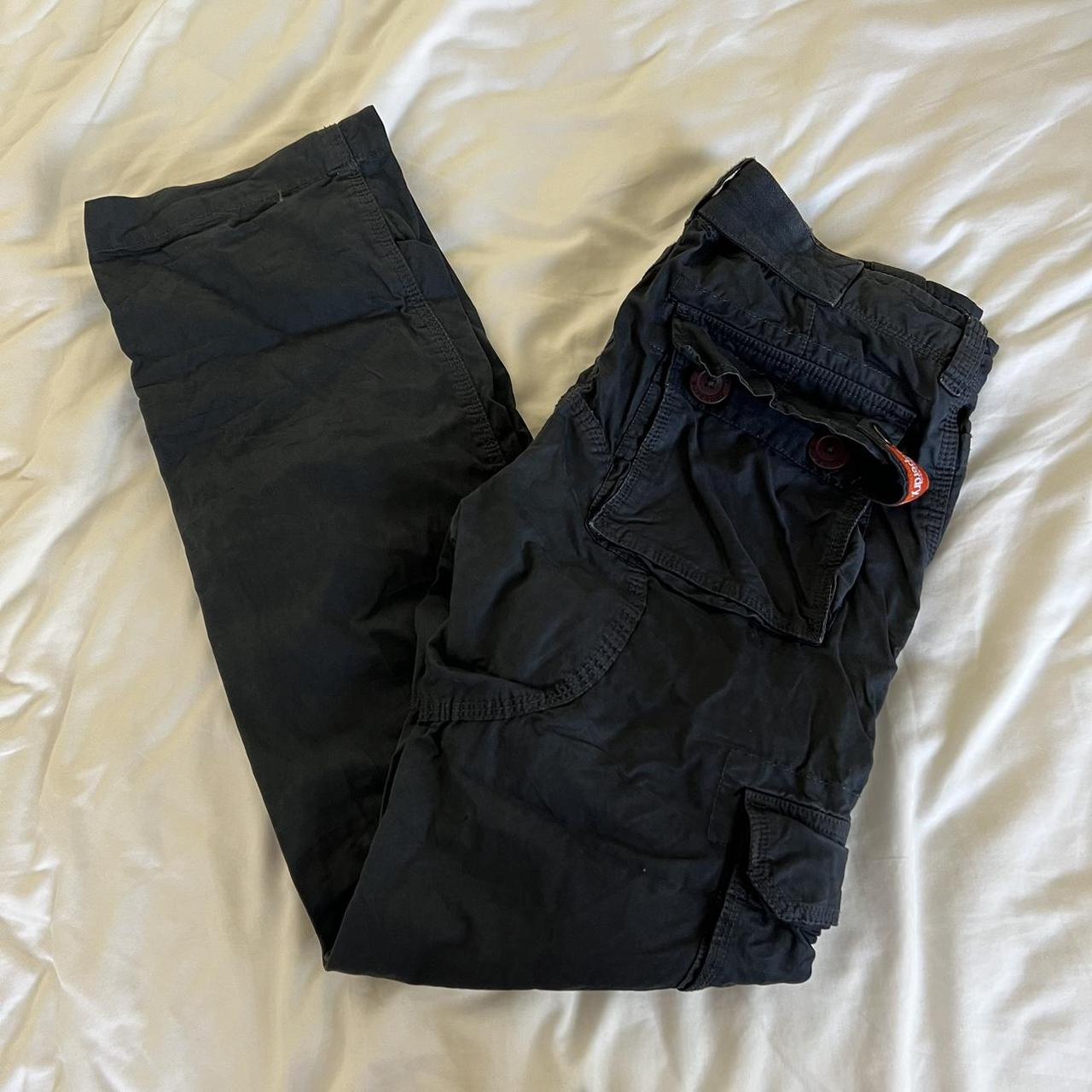 Superdry Women's Navy Trousers (2)