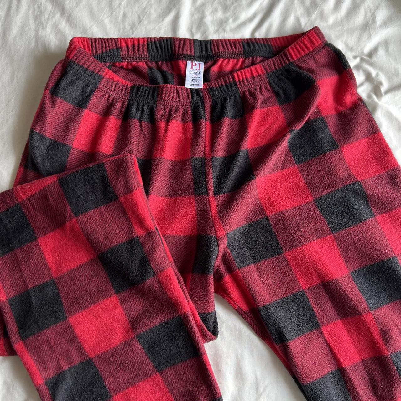 PJ Place Women's Red and Black Joggers-tracksuits | Depop