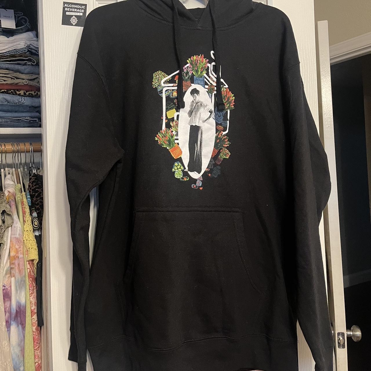 Harry styles black hoodie Clearance