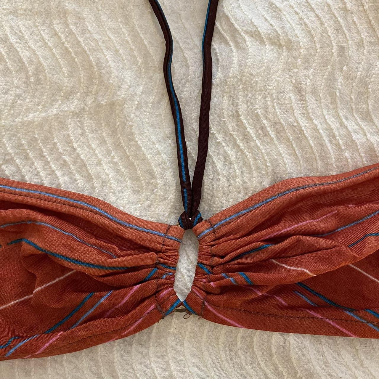 JCPenney Women's Brown and Tan Bikinisandtankinisets Depop