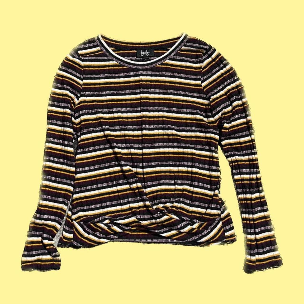 Product Image 1 - MULTI COLOR STRIPED SWEATER
BY BY