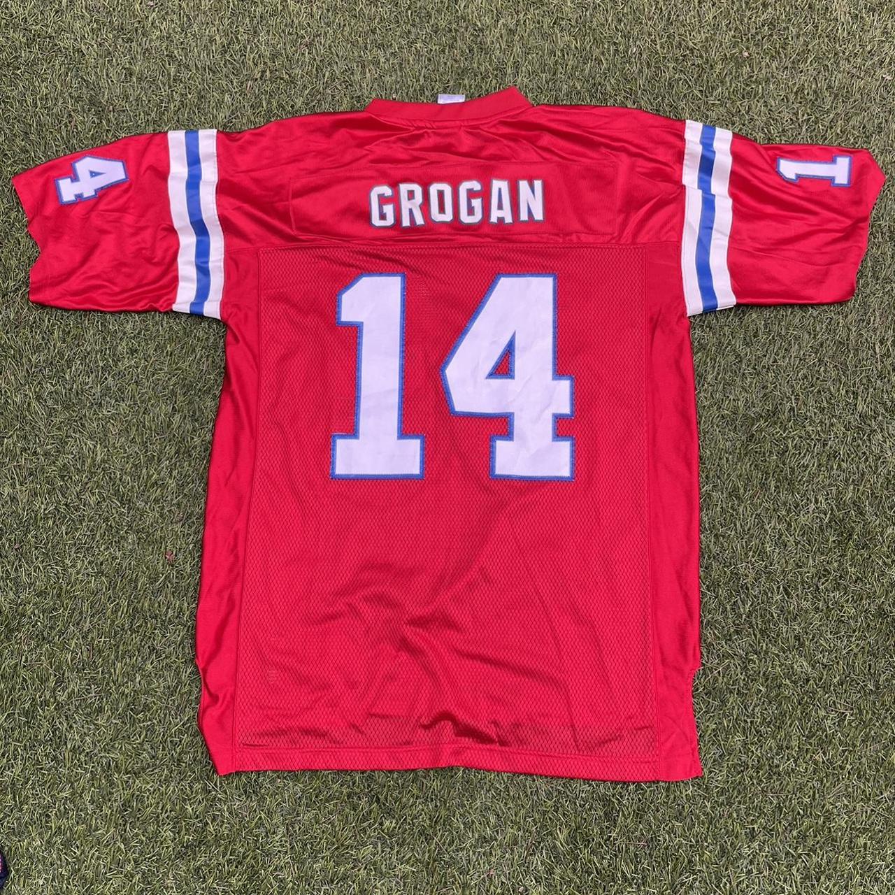 Throwback Patriots Jersey Steve Grogan #14 Size - Depop