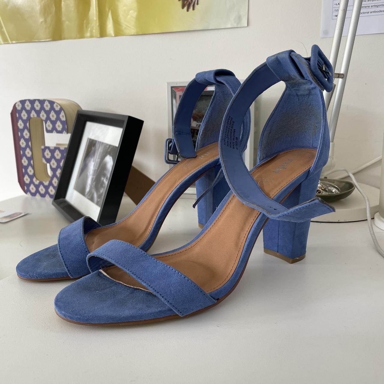 Rubi blue heels Stunning blue colour, and perfect... - Depop