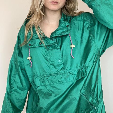 Vintage 90's Eddie Bauer blue lightweight | Depop