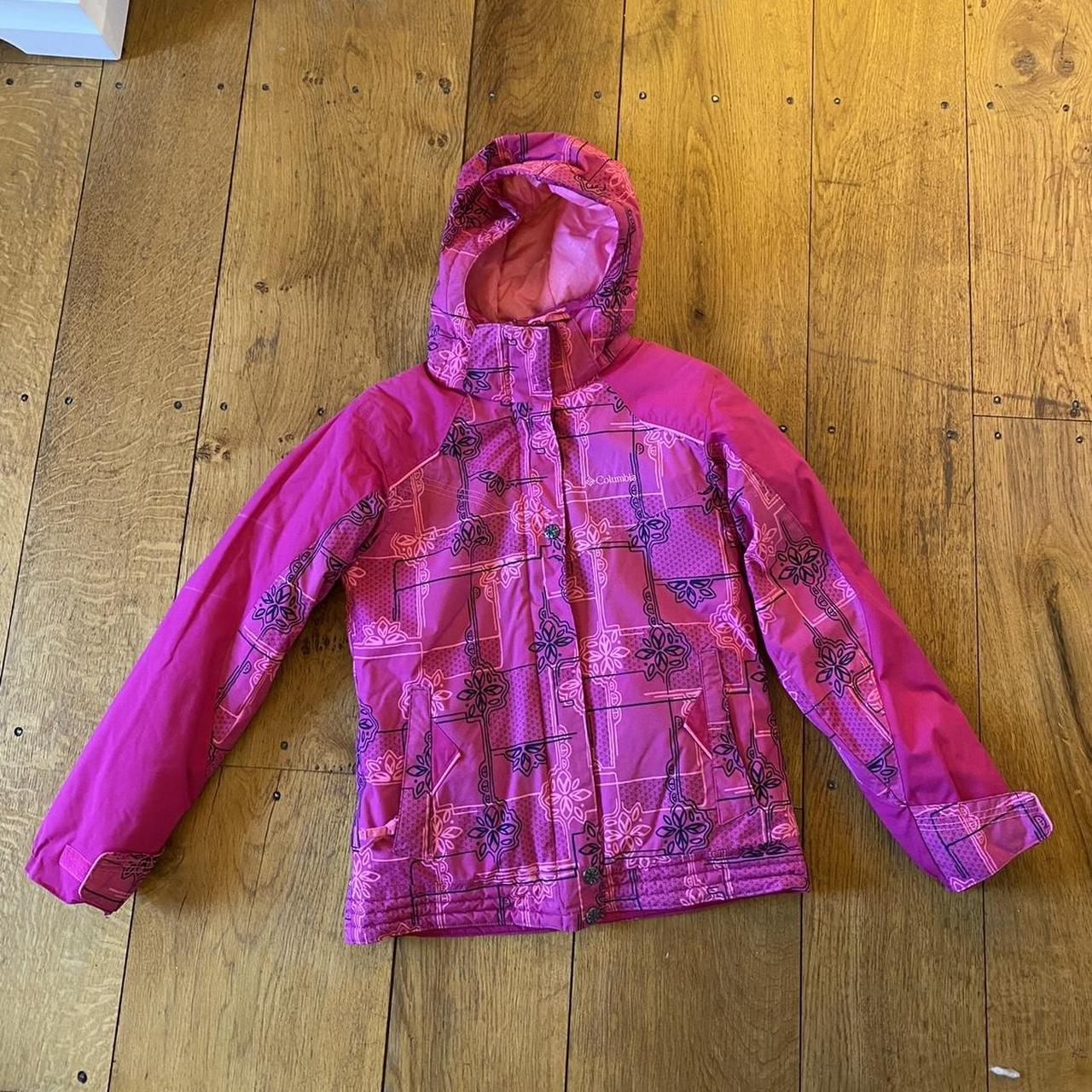 Columbia pink ski jacket online