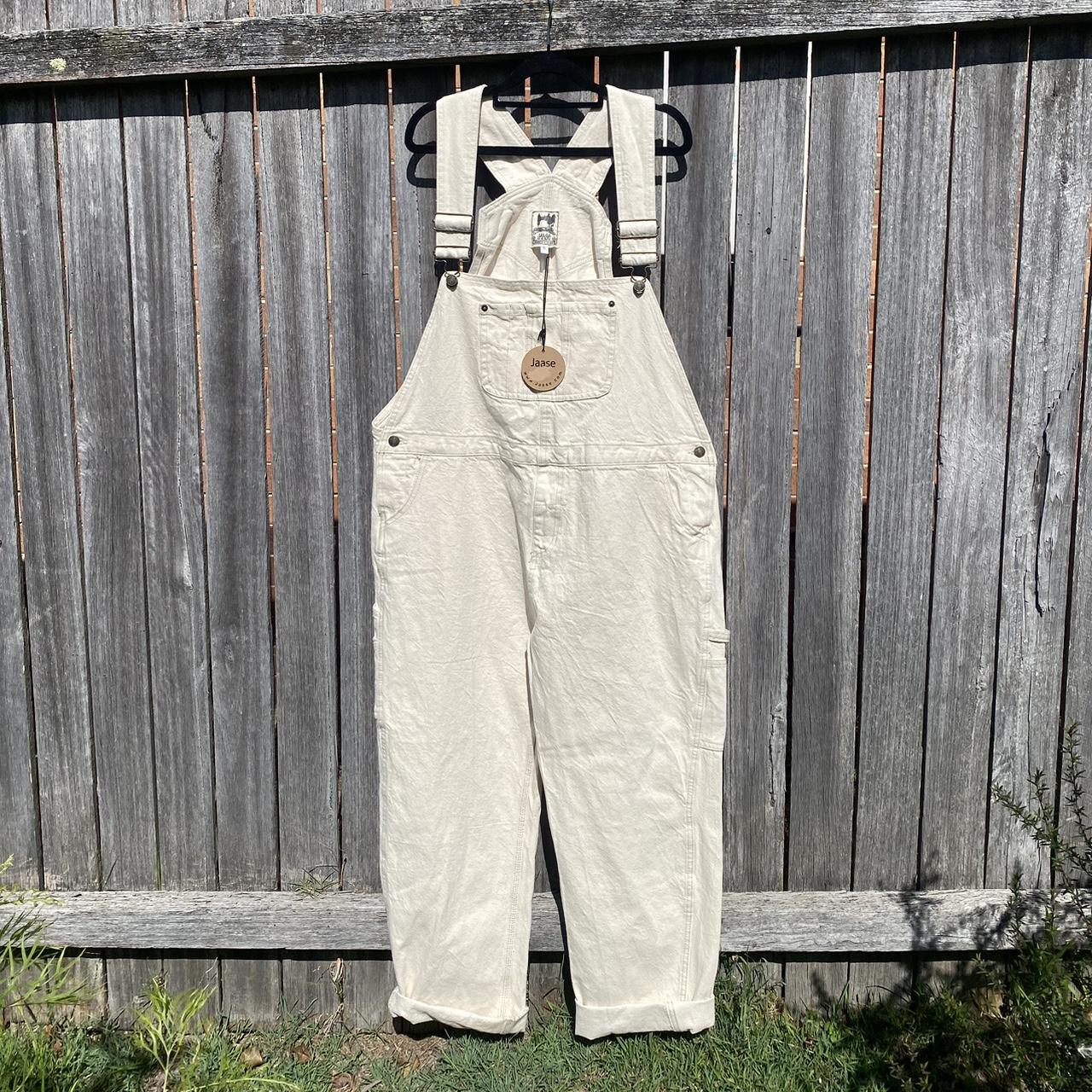 JAASE cream overalls, brand new, never worn, good... Depop