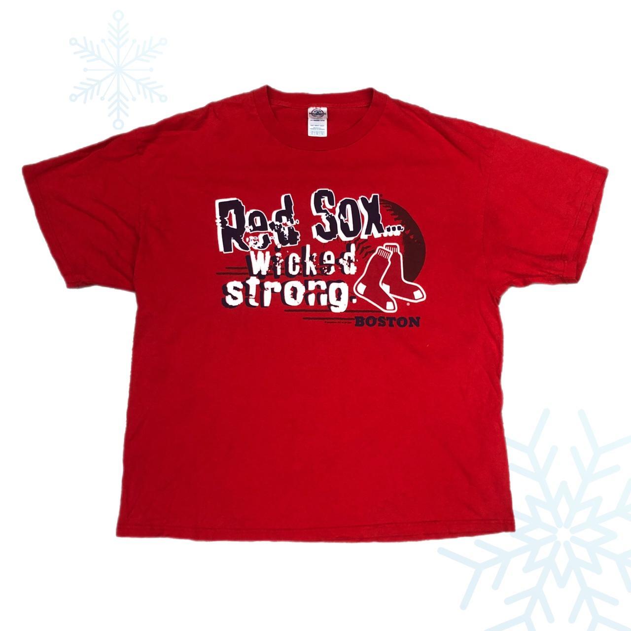 Boston Red Sox T-Shirt ⚾️ 2004 MLB Boston Red Sox - Depop