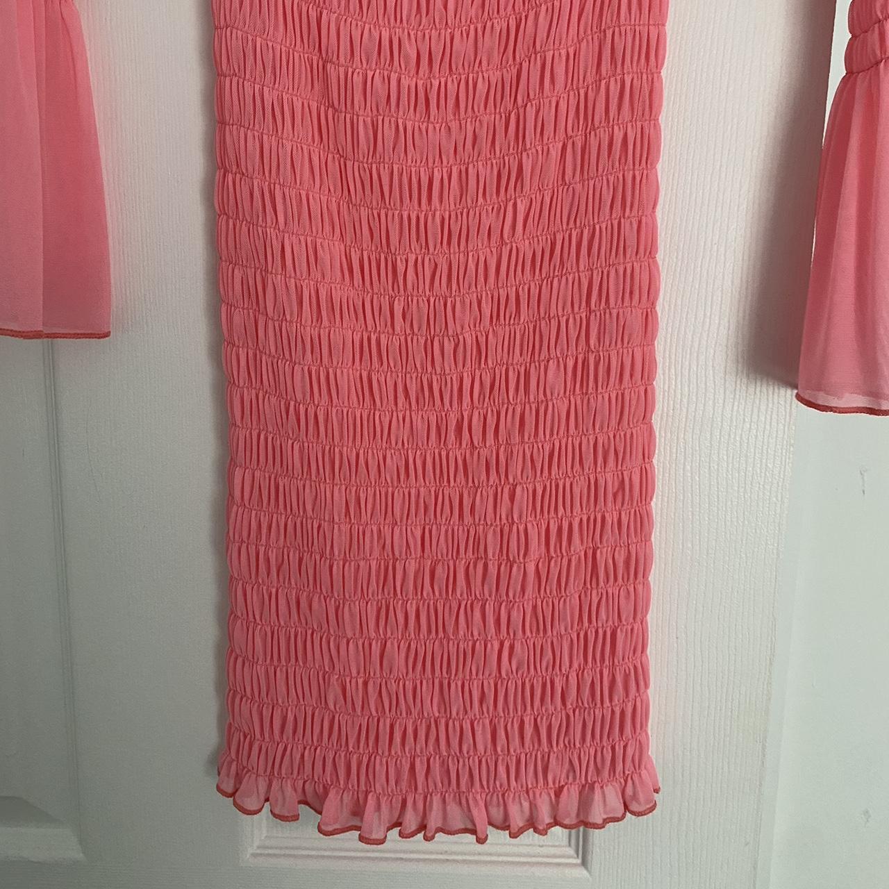 The K Label RAFFLES Ruche Mesh Mini in Candy Pink.... Depop