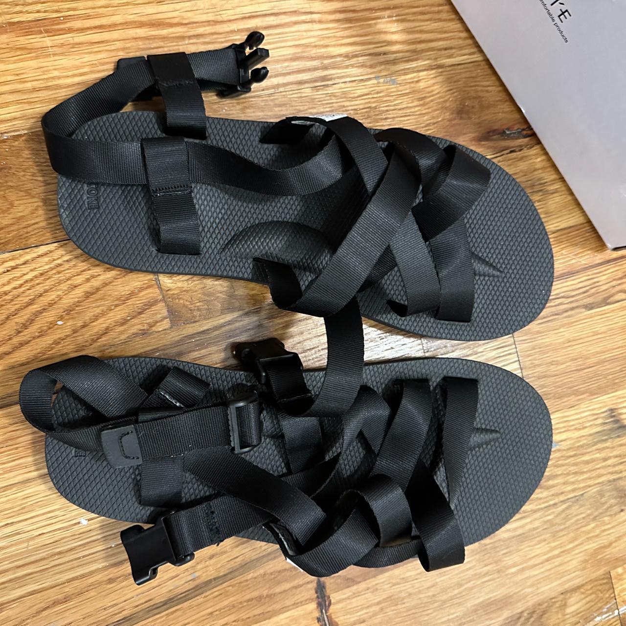 Suicoke Sama Sandals Size 8 mens Black Unworn Depop