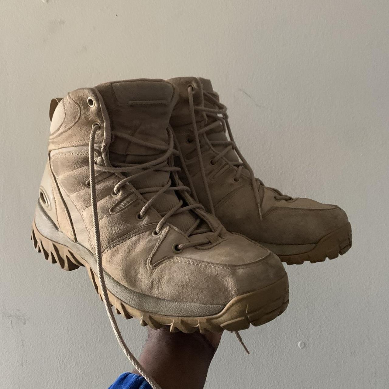 oakley tan boots