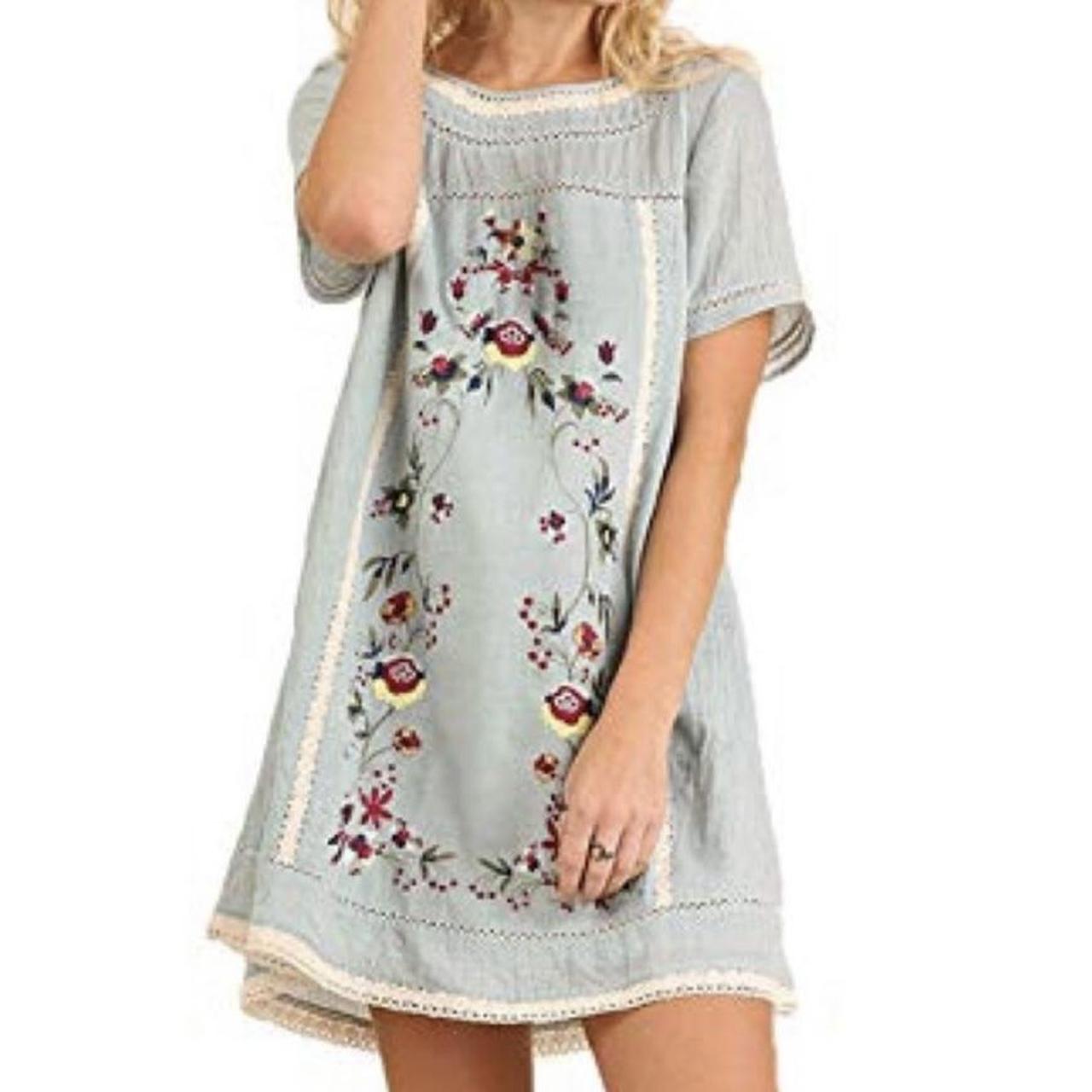 Umgee embroidered outlet dress