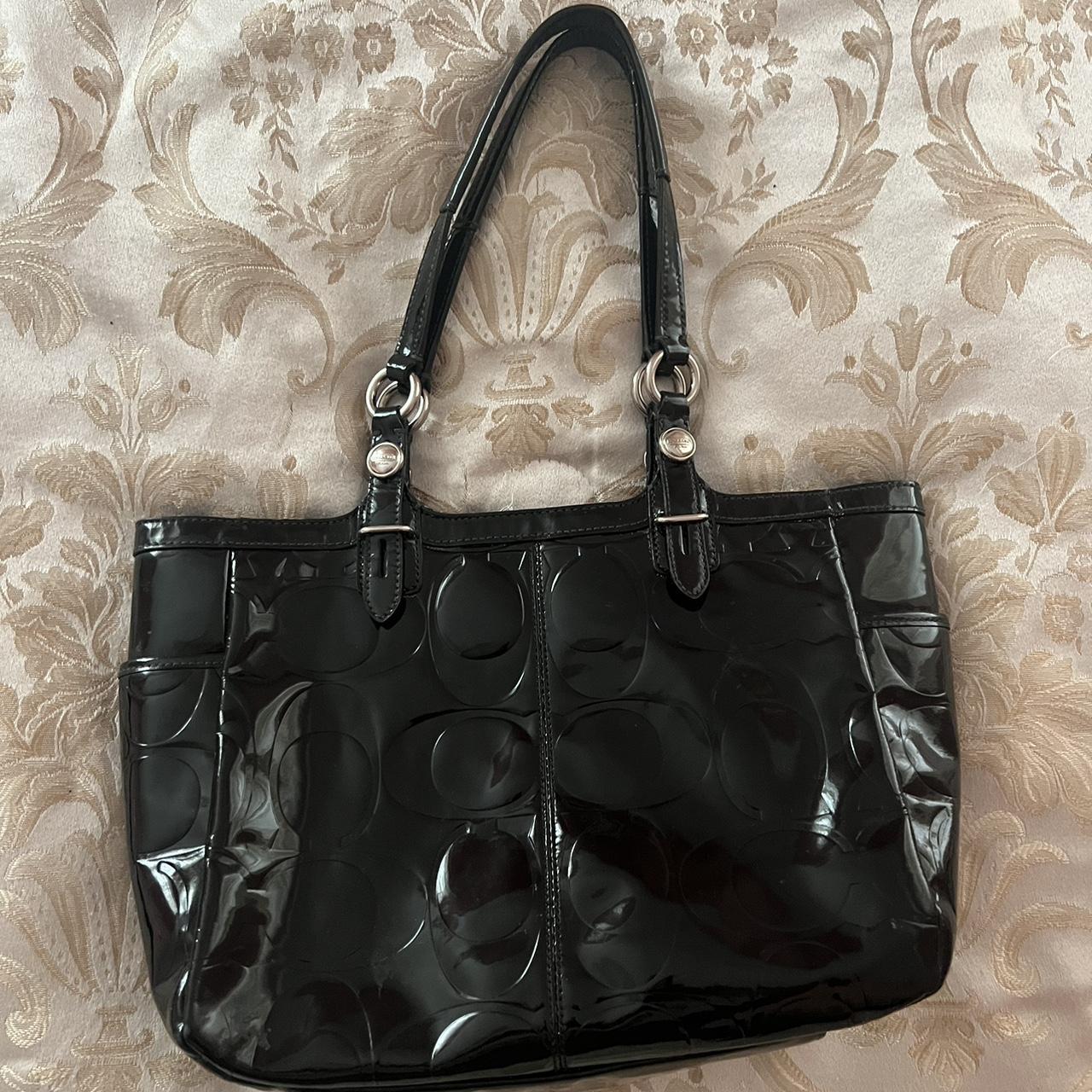 Little black coach clutch! Goes well with a night - Depop