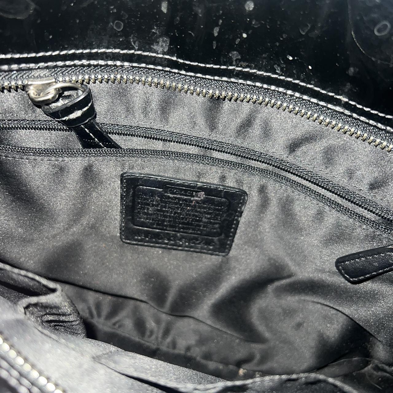 Coach Black Mia  Signature Collection Bag - sewn in - Depop