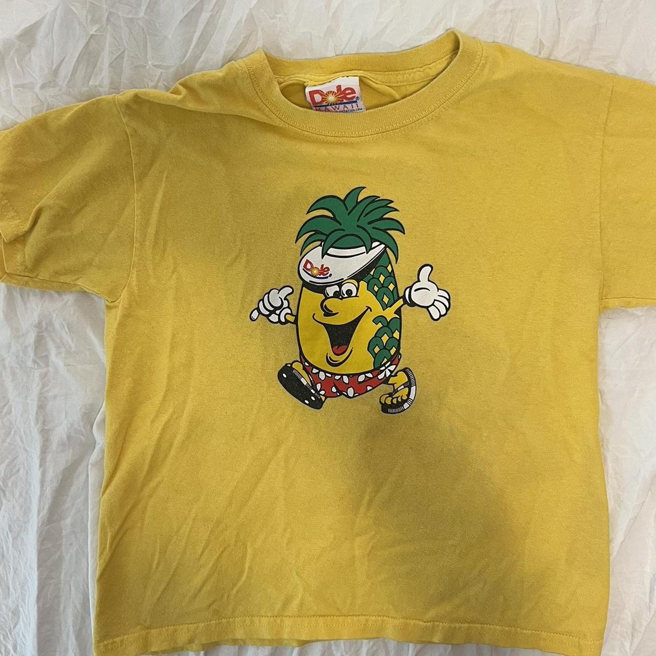 Dole Pineapple Baby Tee Hug a pineapple with the... - Depop