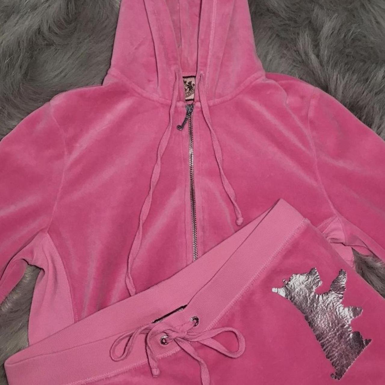 Juicy couture pink clearance tracksuit