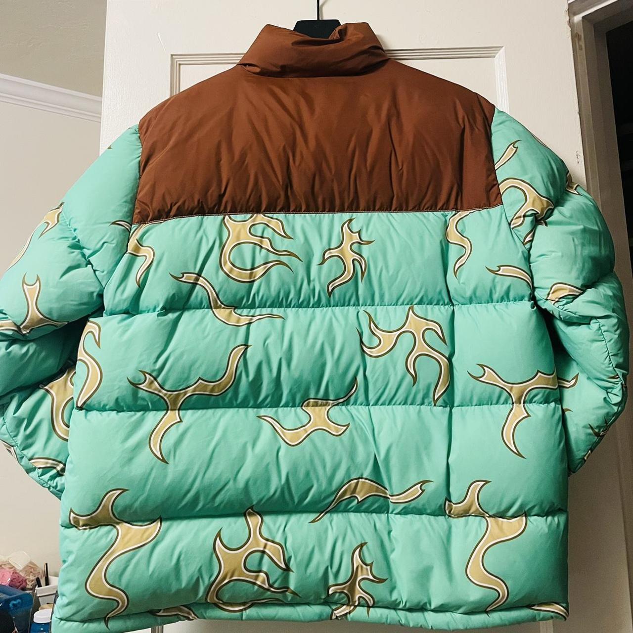 Golf wang flame puffer jacket online retail