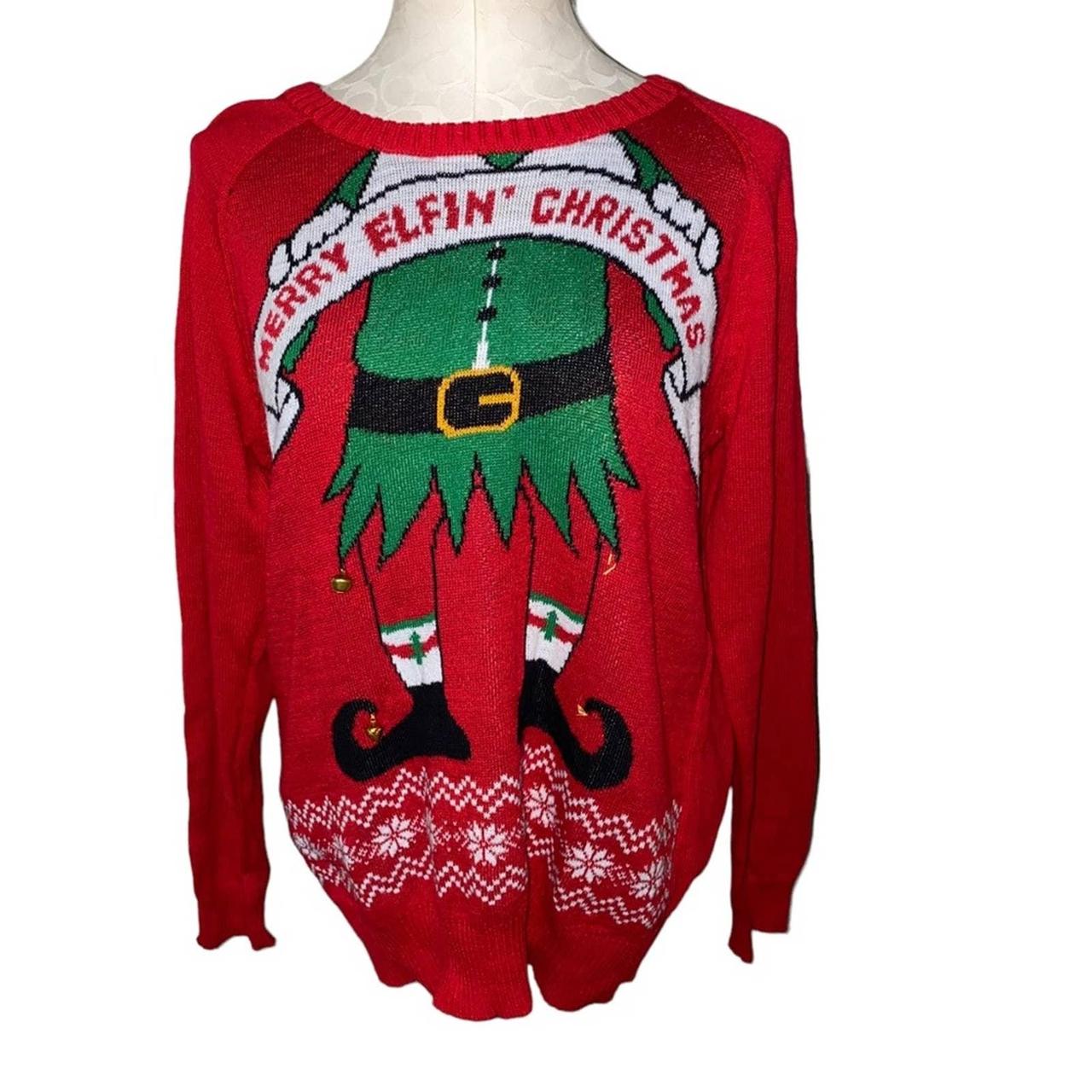 Merry Elfin Christmas Sweater 