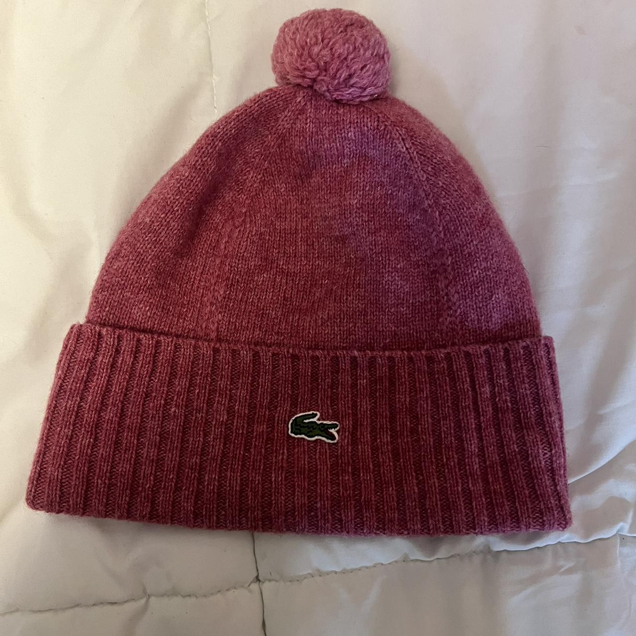 Burgundy best sale lacoste hat