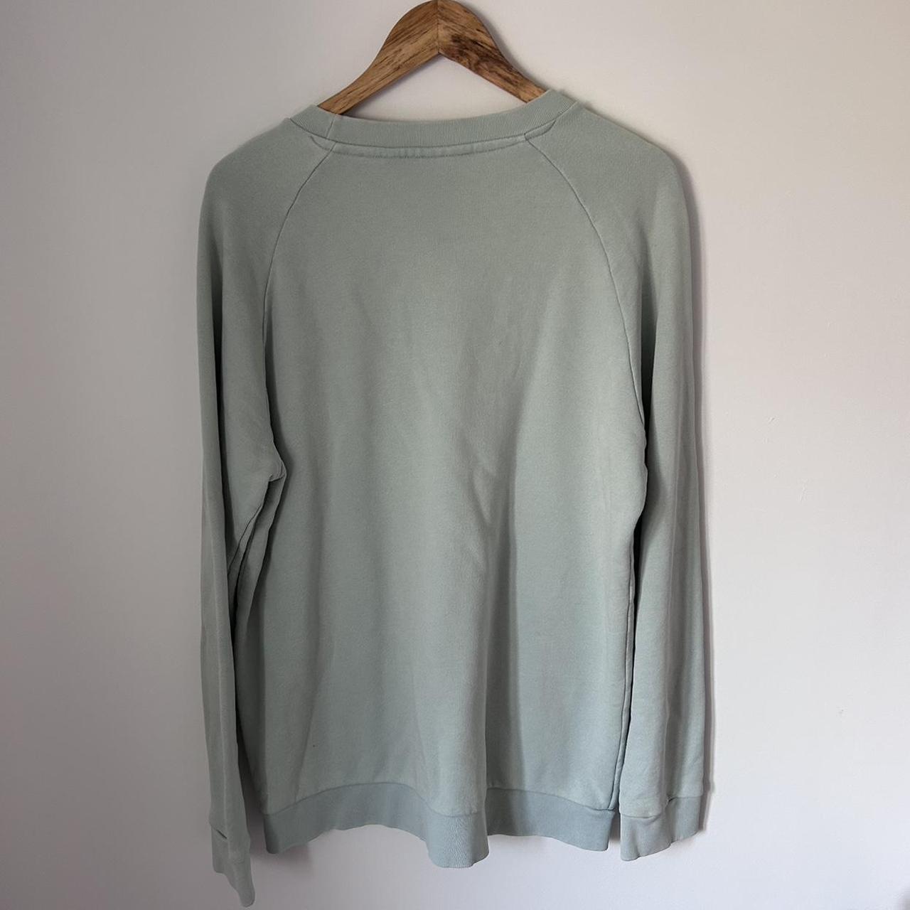 Duck egg blue / Mint green adidas sweatshirt Size... - Depop