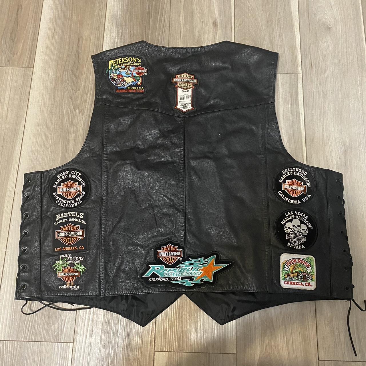 Harley Davidson Men's Gilet | Depop