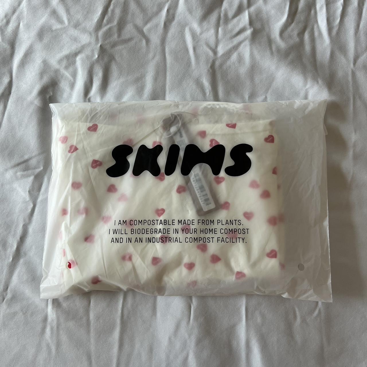 skims valentine's day romper new with tags bought at - Depop
