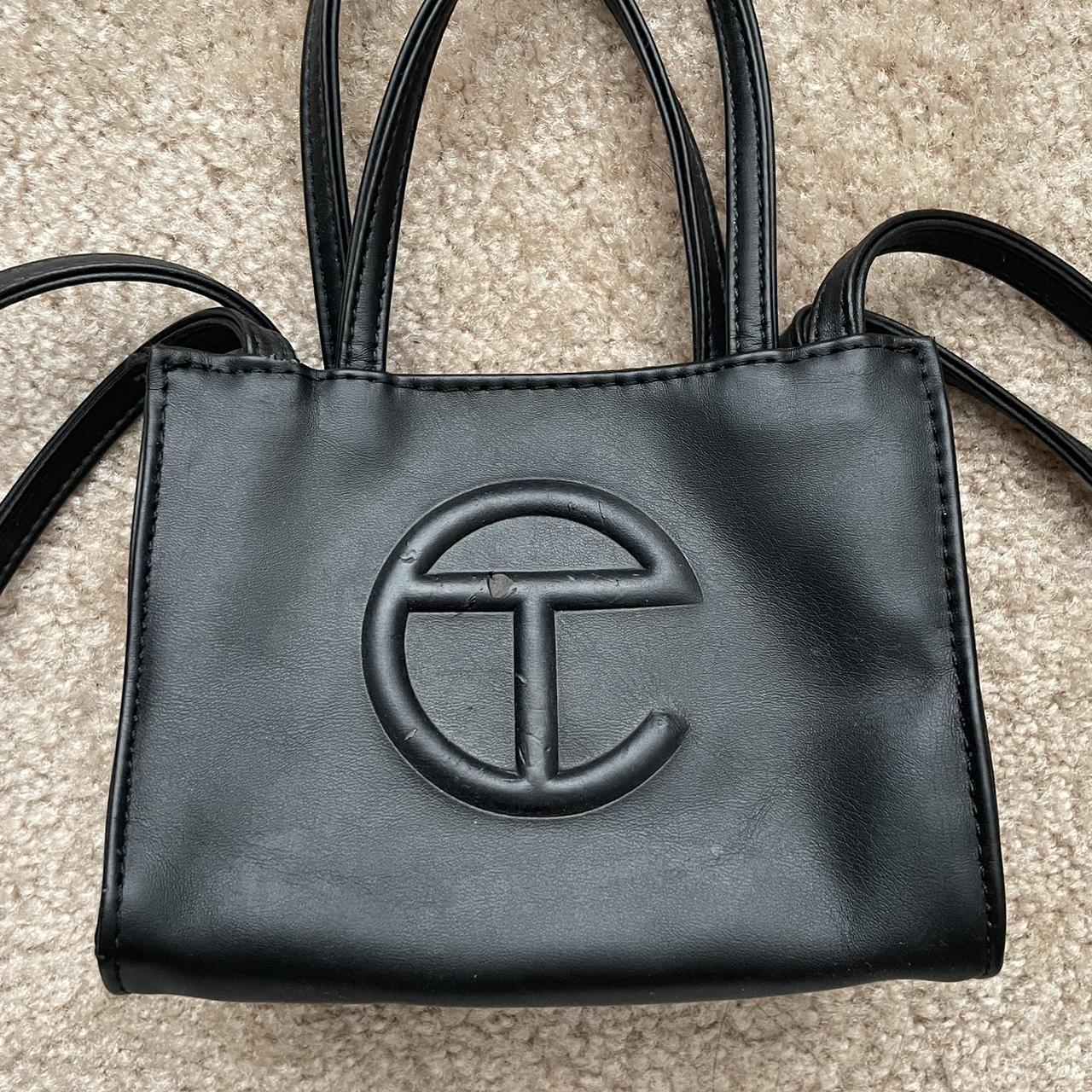 Black mini Telfar bag Has wear and tear but it... - Depop