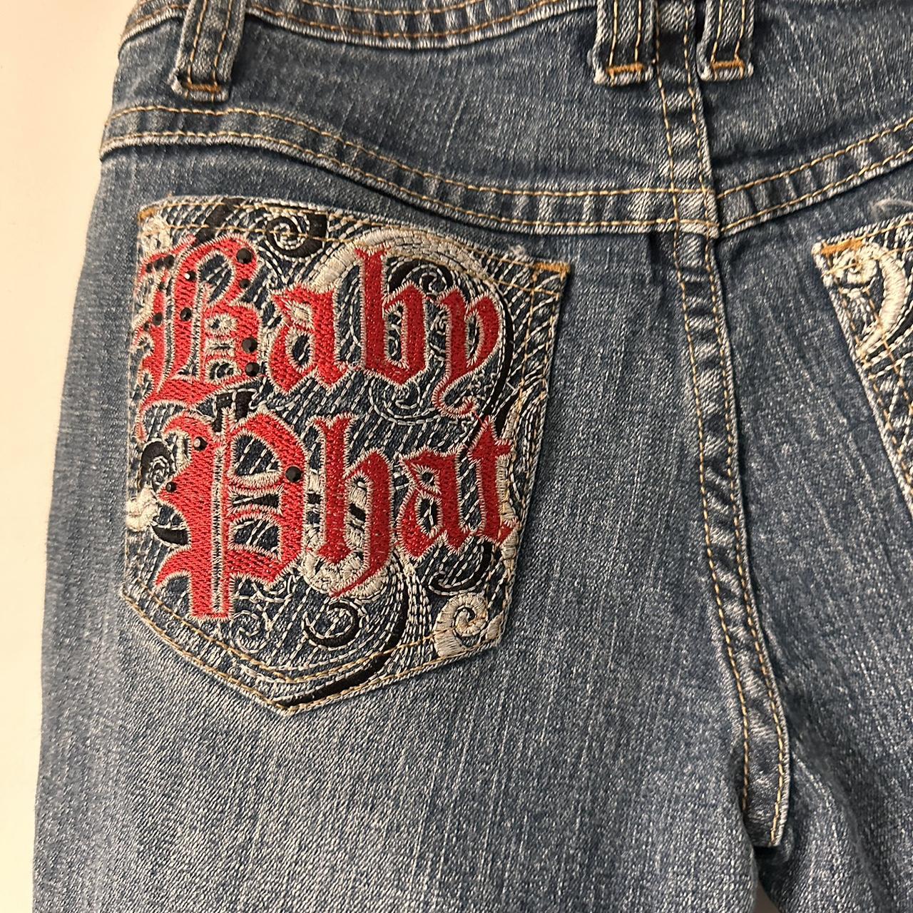 BABY PHAT DENIM JEAN Authentic baby phat jeans size... - Depop