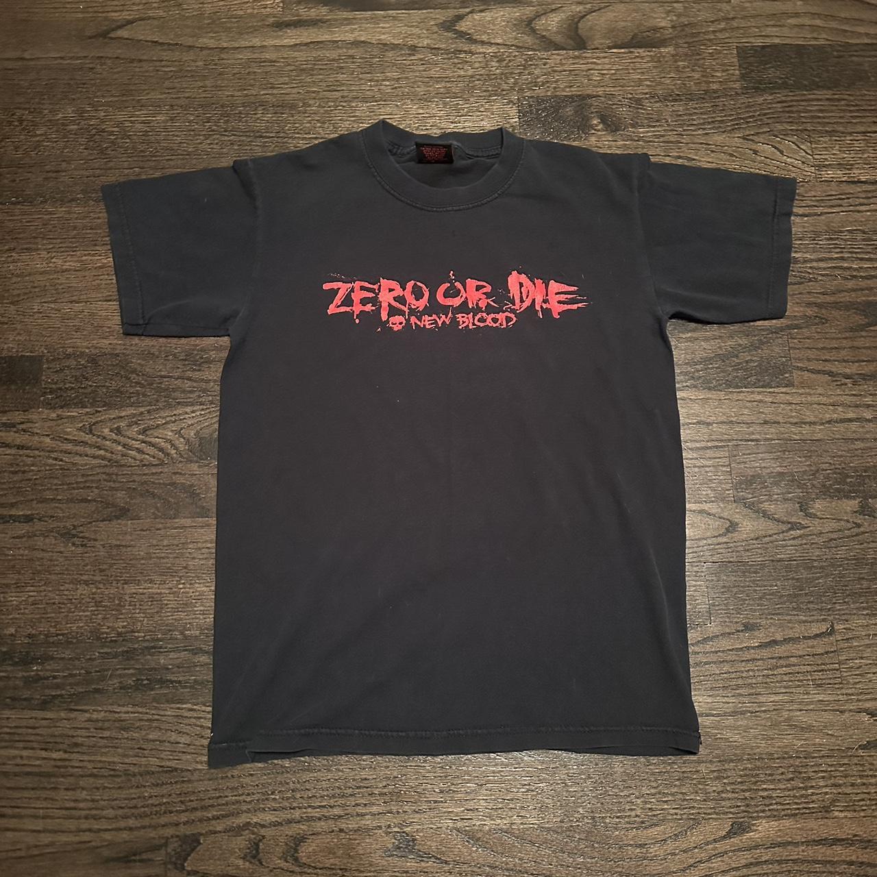 Vintage zero skateboard zero or die new blood... - Depop