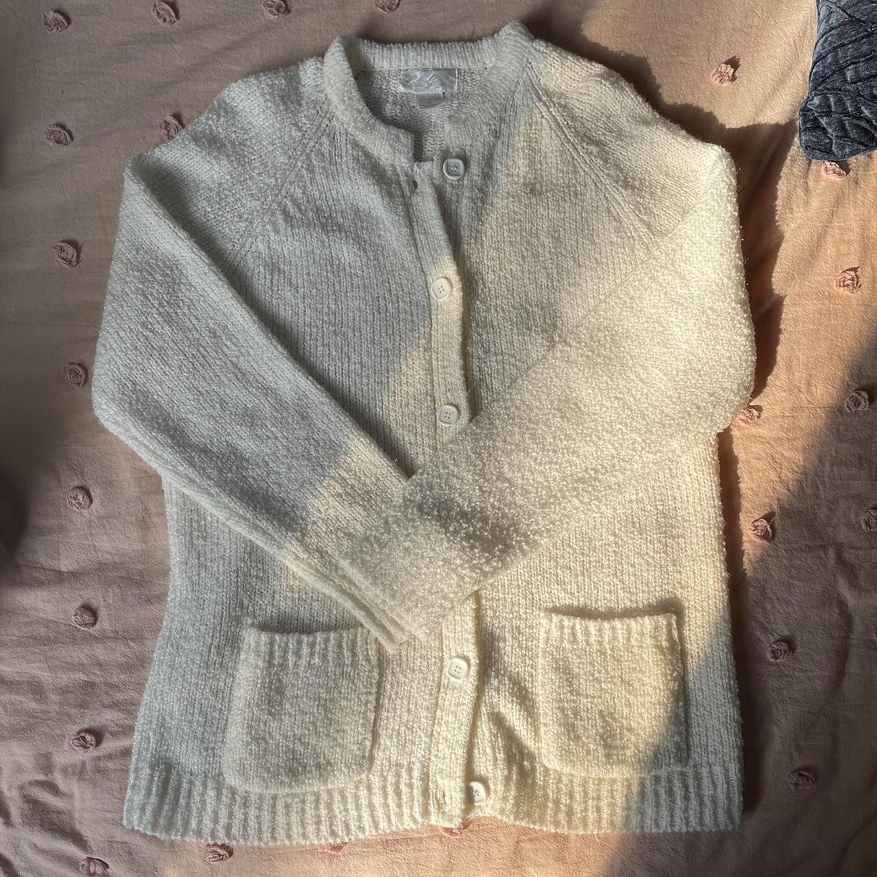 Women's Cream Cardigan | Depop