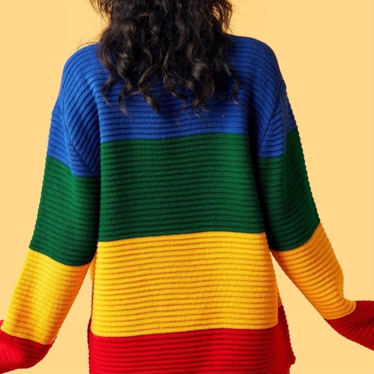 Unif rainbow sweater fashion