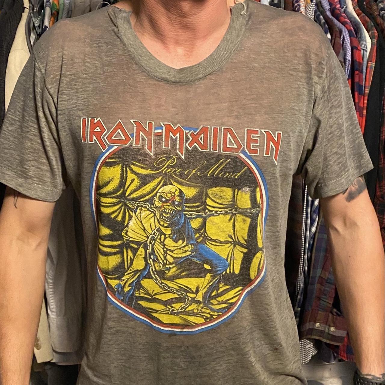 Vintage Iron Maiden Piece Of Mind T-Shirt