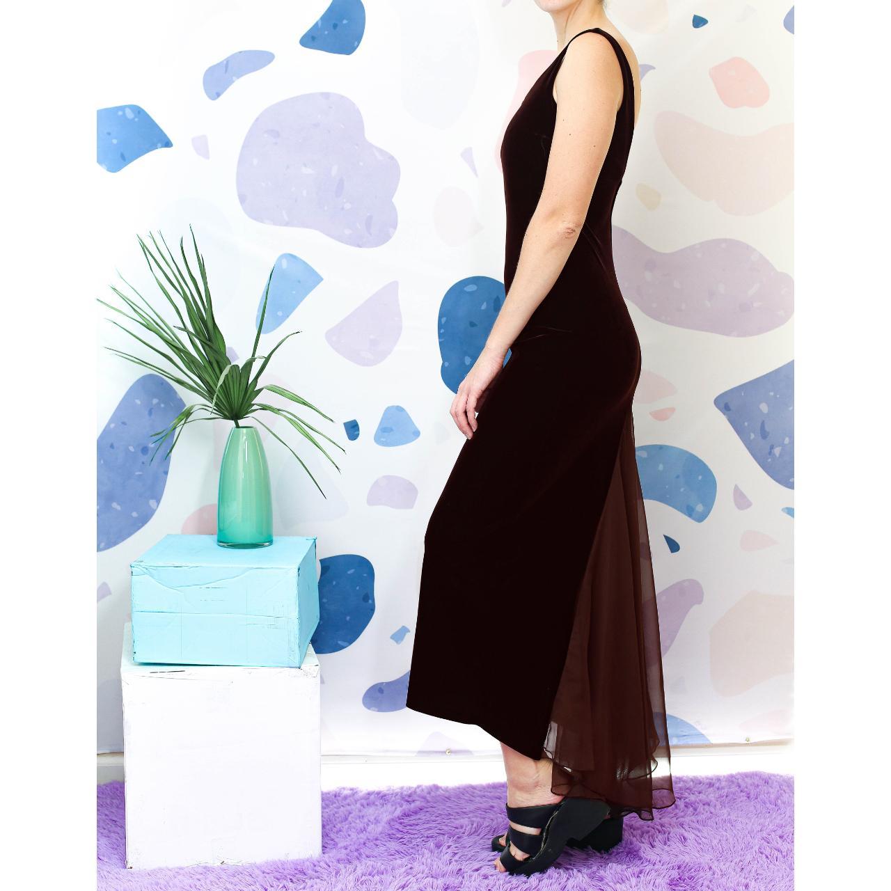 Vintage Brown Velvet Formal Dress 🚨CURRENT SALES... Depop