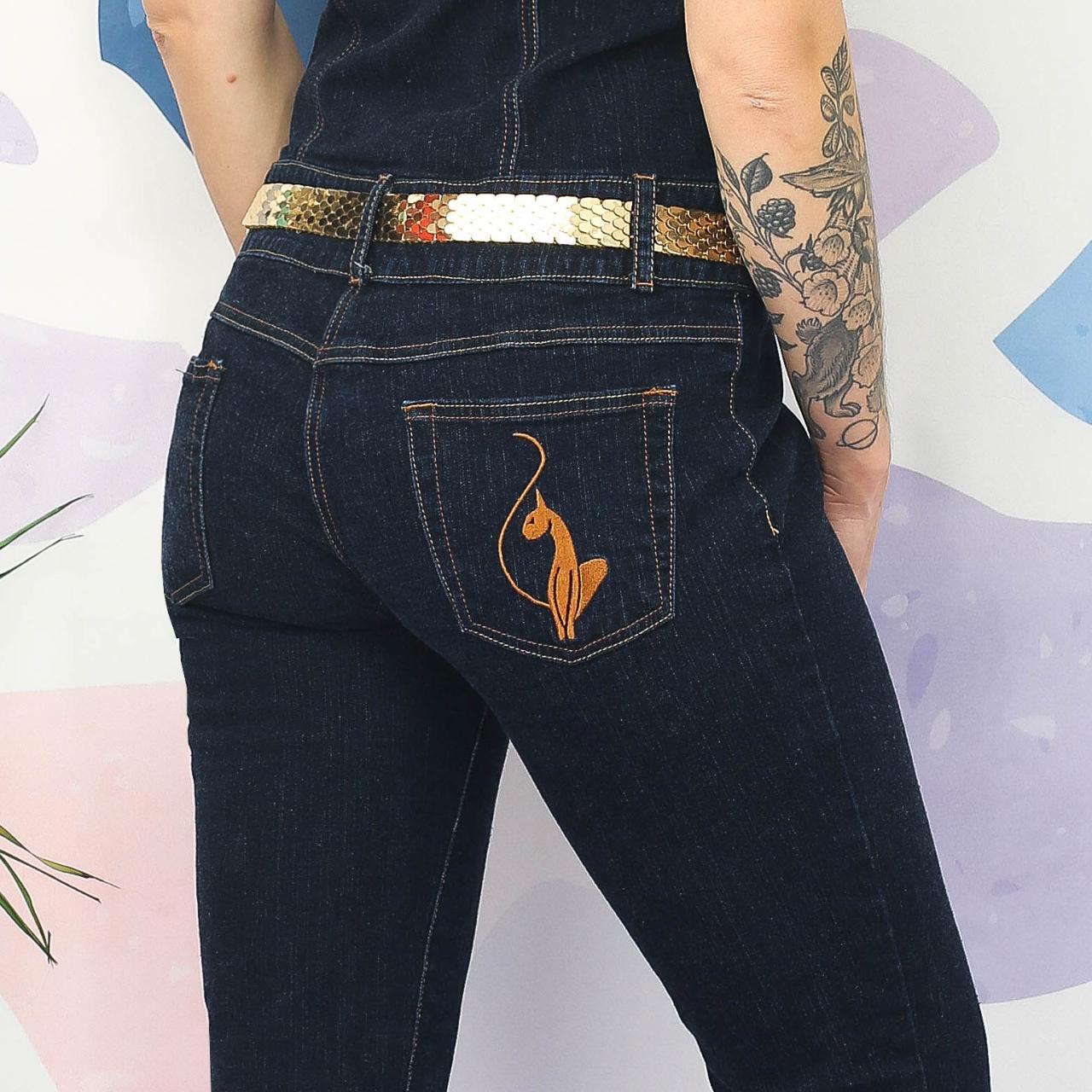 Baby phat store denim jumpsuit