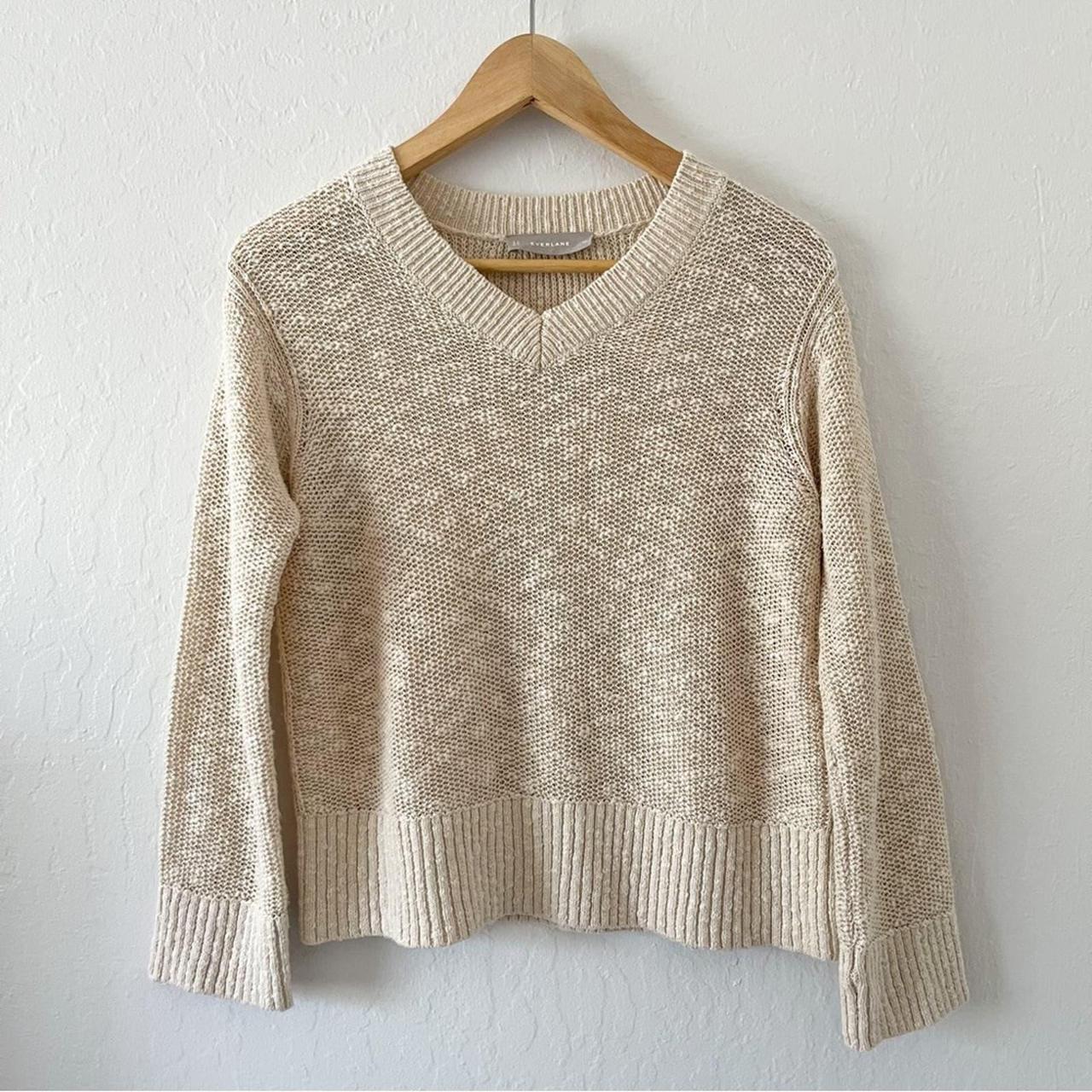 Everlane linen outlet sweater