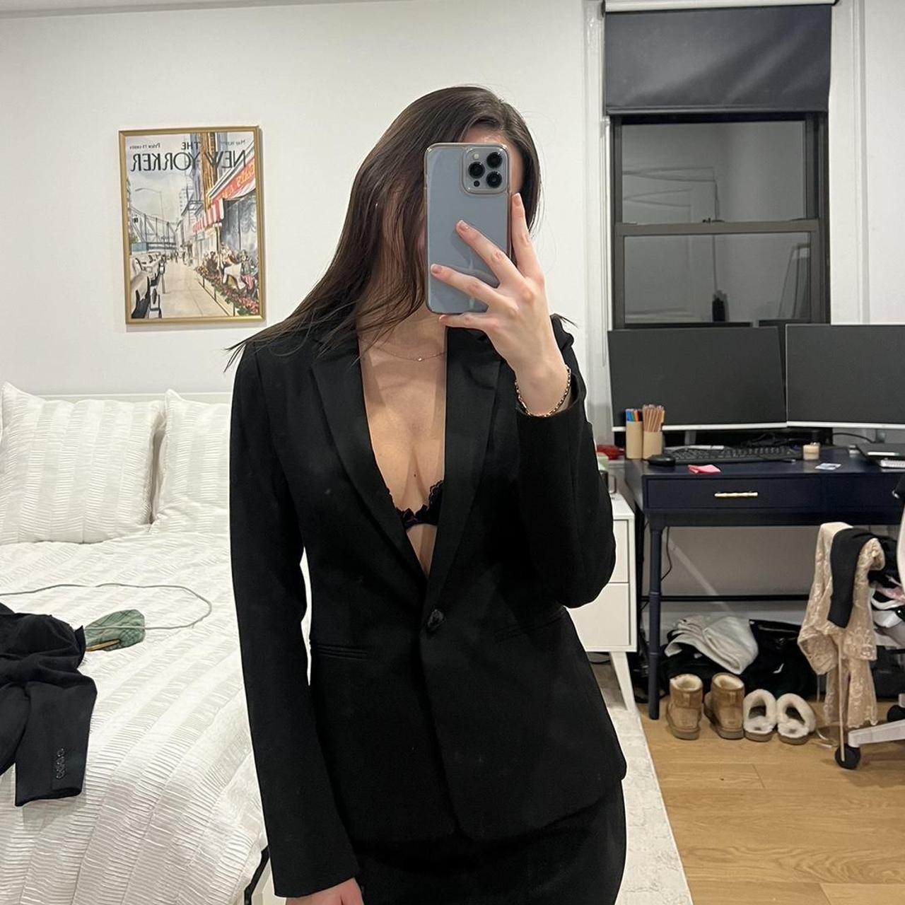 Express on sale black blazer