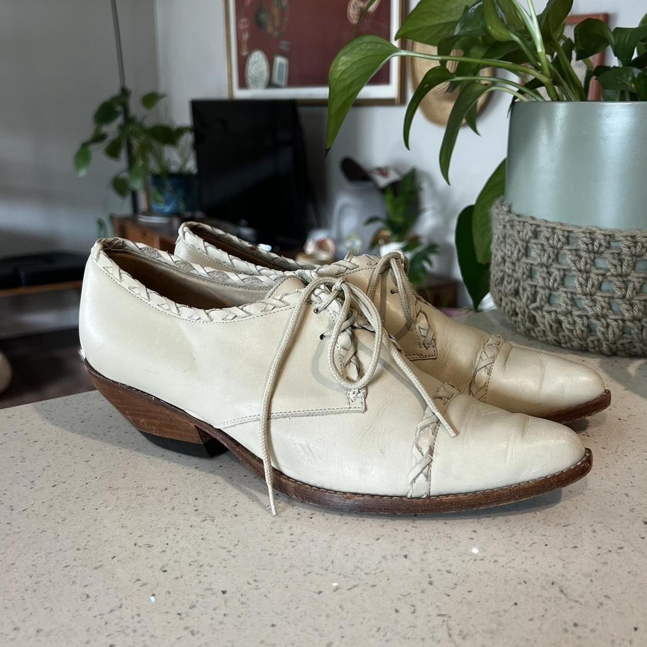 Vintage Guess by online Georges Marciano 90s Leather Mules