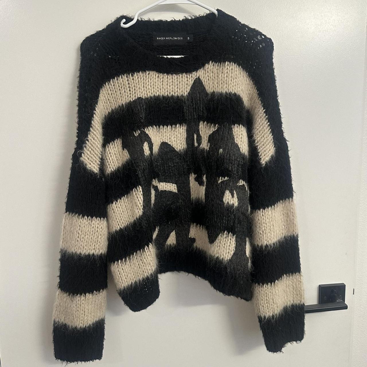 Racer shops worldwide striped sweater