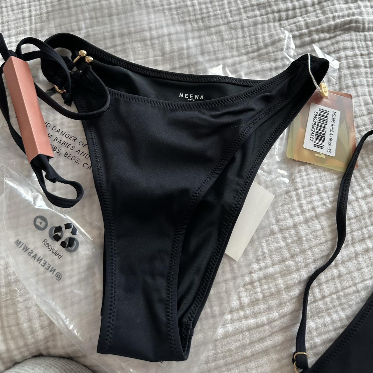 Oh Polly Neena Signature Swim Black Bottoms In Xs Depop