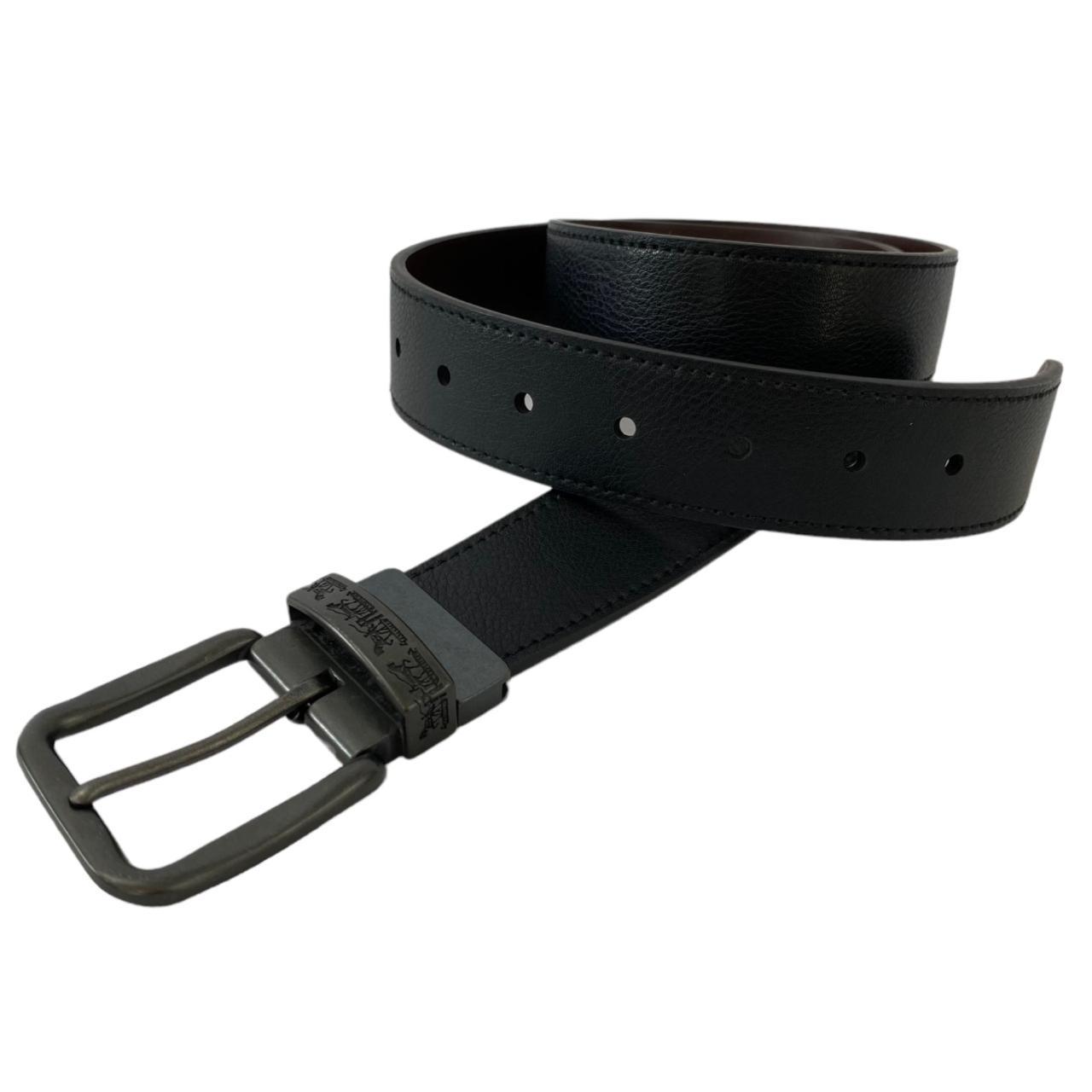 Levi's Leather Reversible Casual Men's Belt - Black/Brown