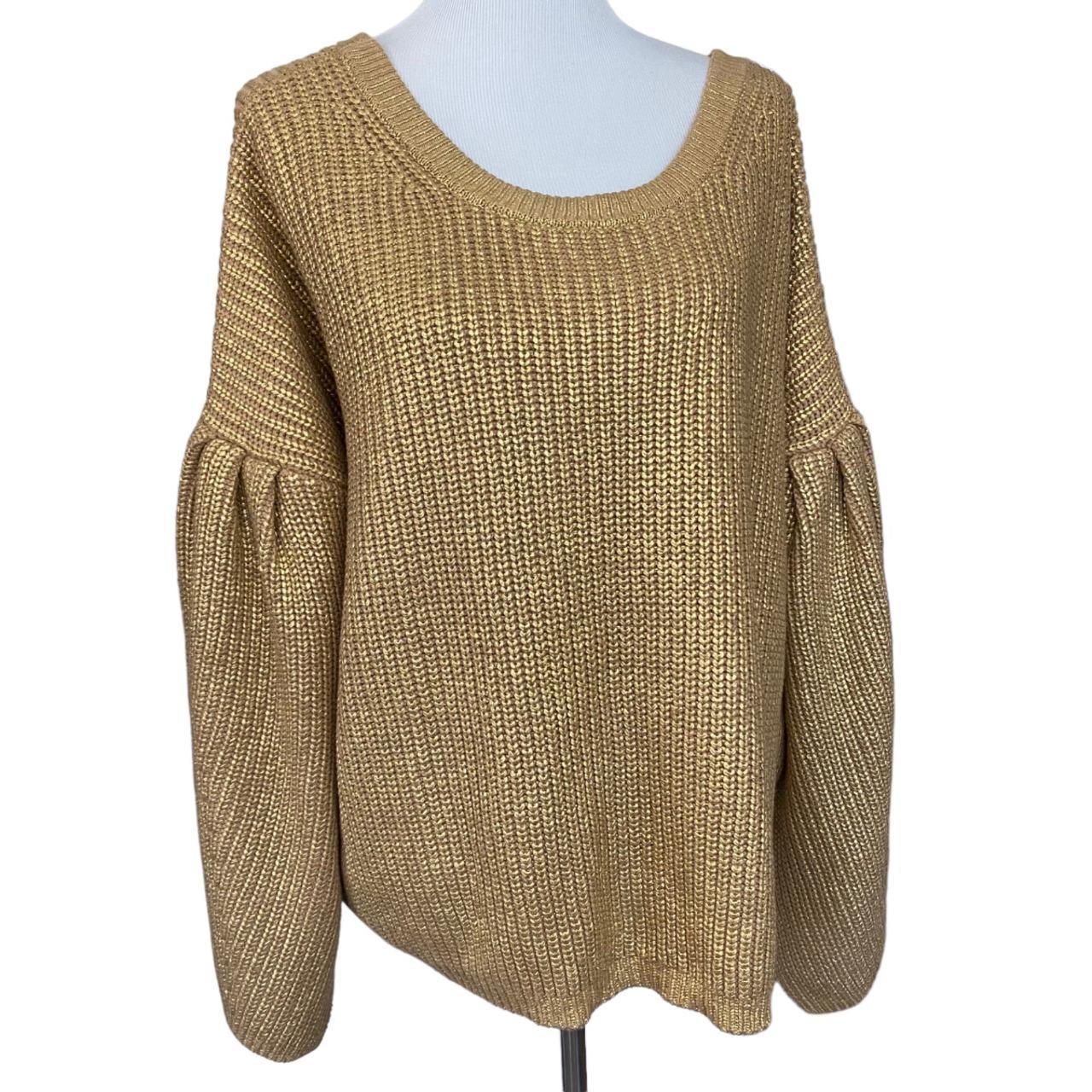 Target Women's Gold Jumper Depop