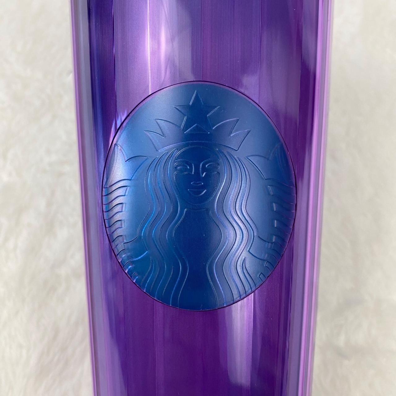 Starbucks Venti Purple Kaleidoscope Cold Cup - Depop