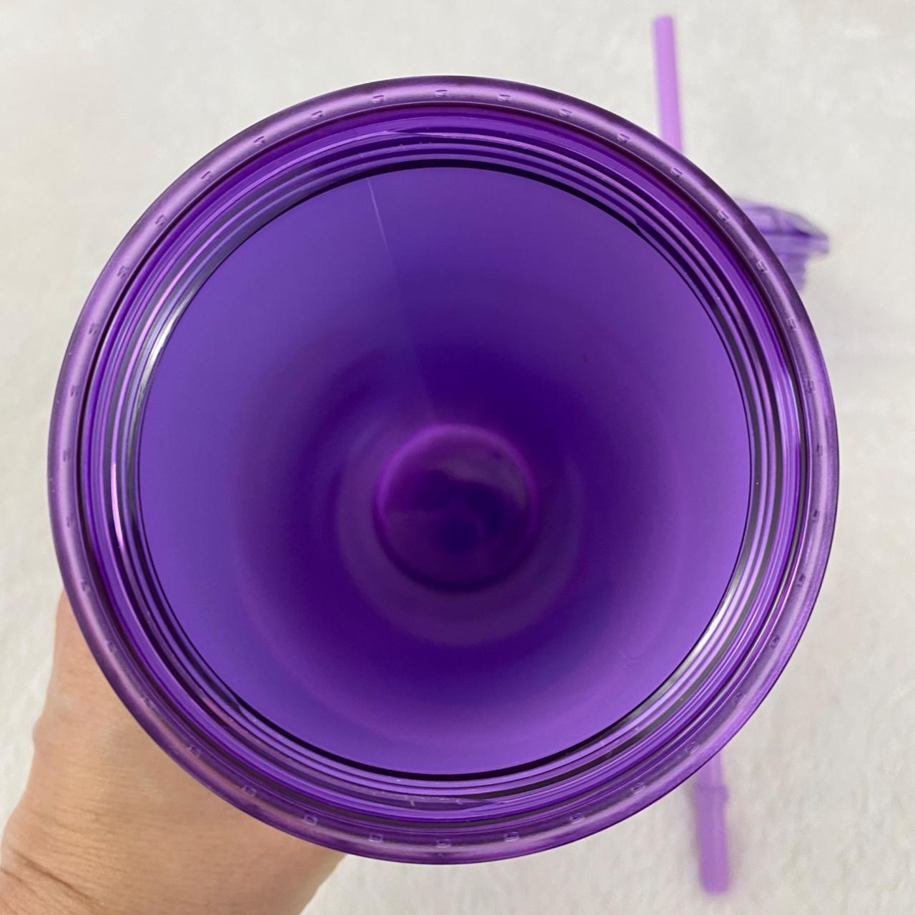 Starbucks Venti Purple Kaleidoscope Cold Cup - Depop