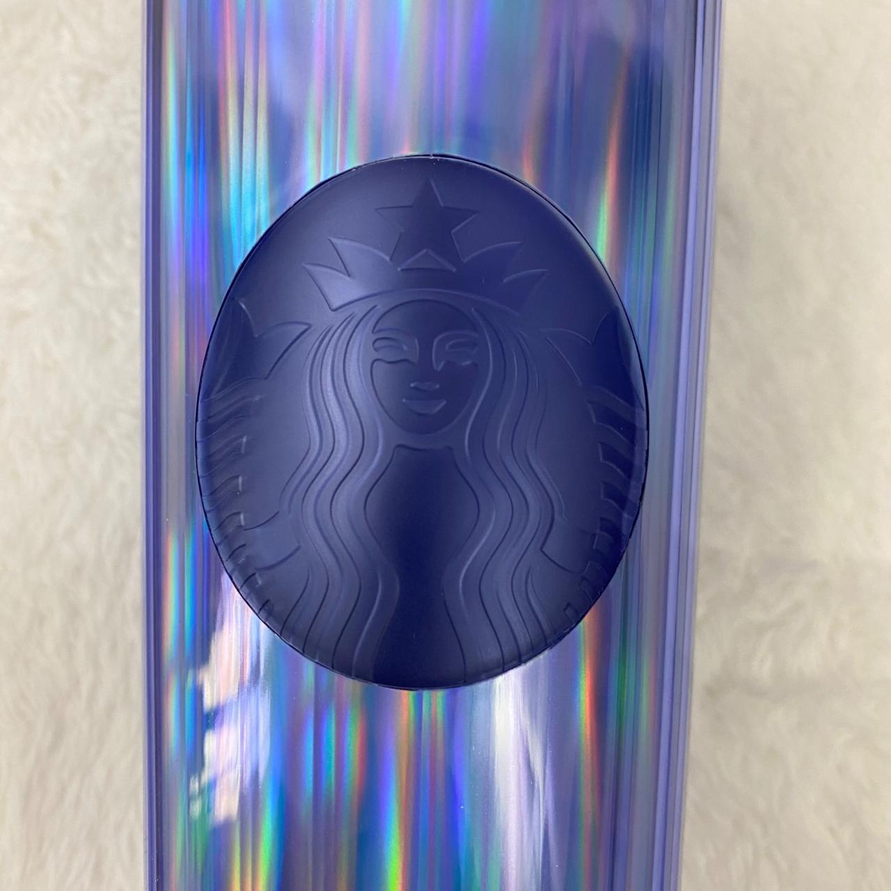 Starbucks Venti Purple Kaleidoscope Cold Cup - Depop