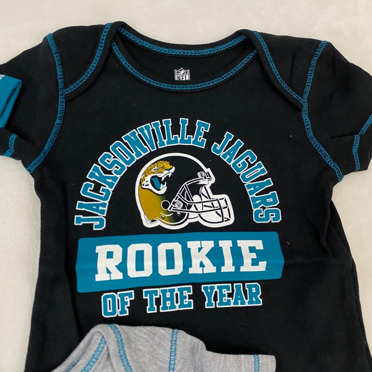 Jaguars Baby 3 Pack Short Sleeve Onesies