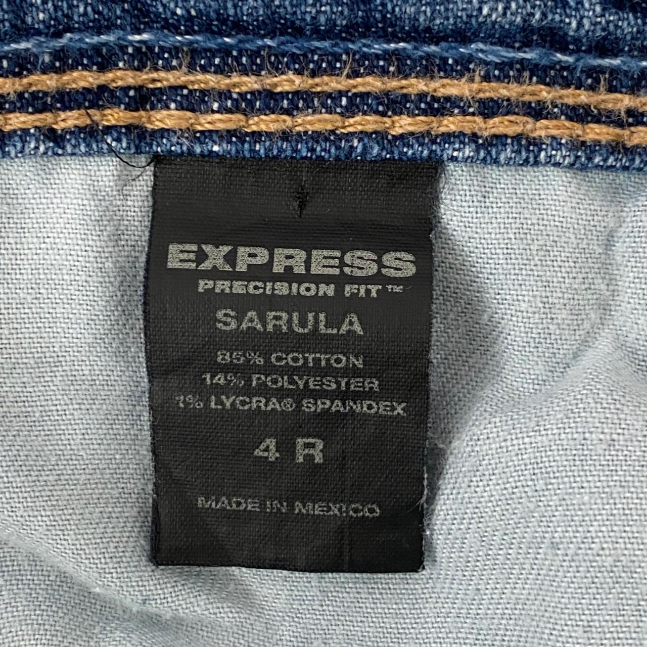 Express Precision Fit Jeans Girls Size 8 Y2K Vintage - Depop